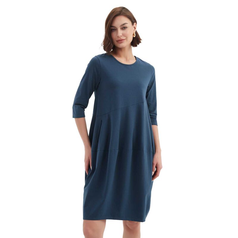 TIRELLI Petite Diagonal Seam Winter Dress image number 0